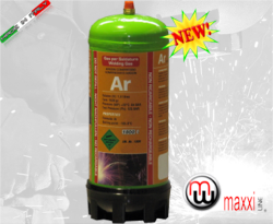 2 x bouteille de gaz argon / CO2 - unidirectionnel 1 litre 802048